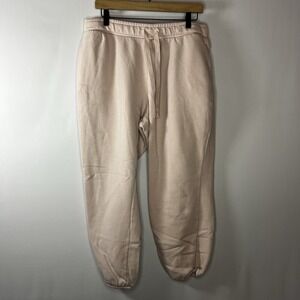 Xersion Pants Women Size XL Light Pink Sweatpants Joggers Elastic Waist Pull On